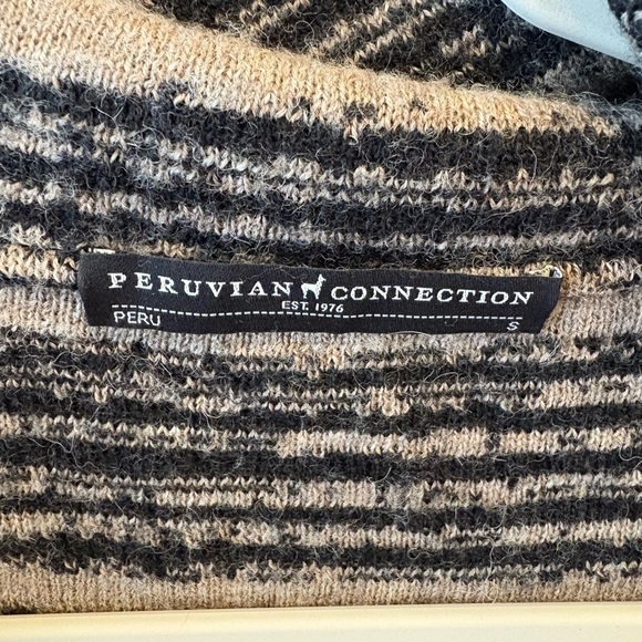 Peruvian Connection Alpaca/Wool Cardigan - Picture 2 of 4